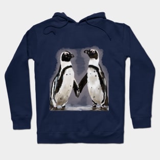 Just a penguin couple Hoodie